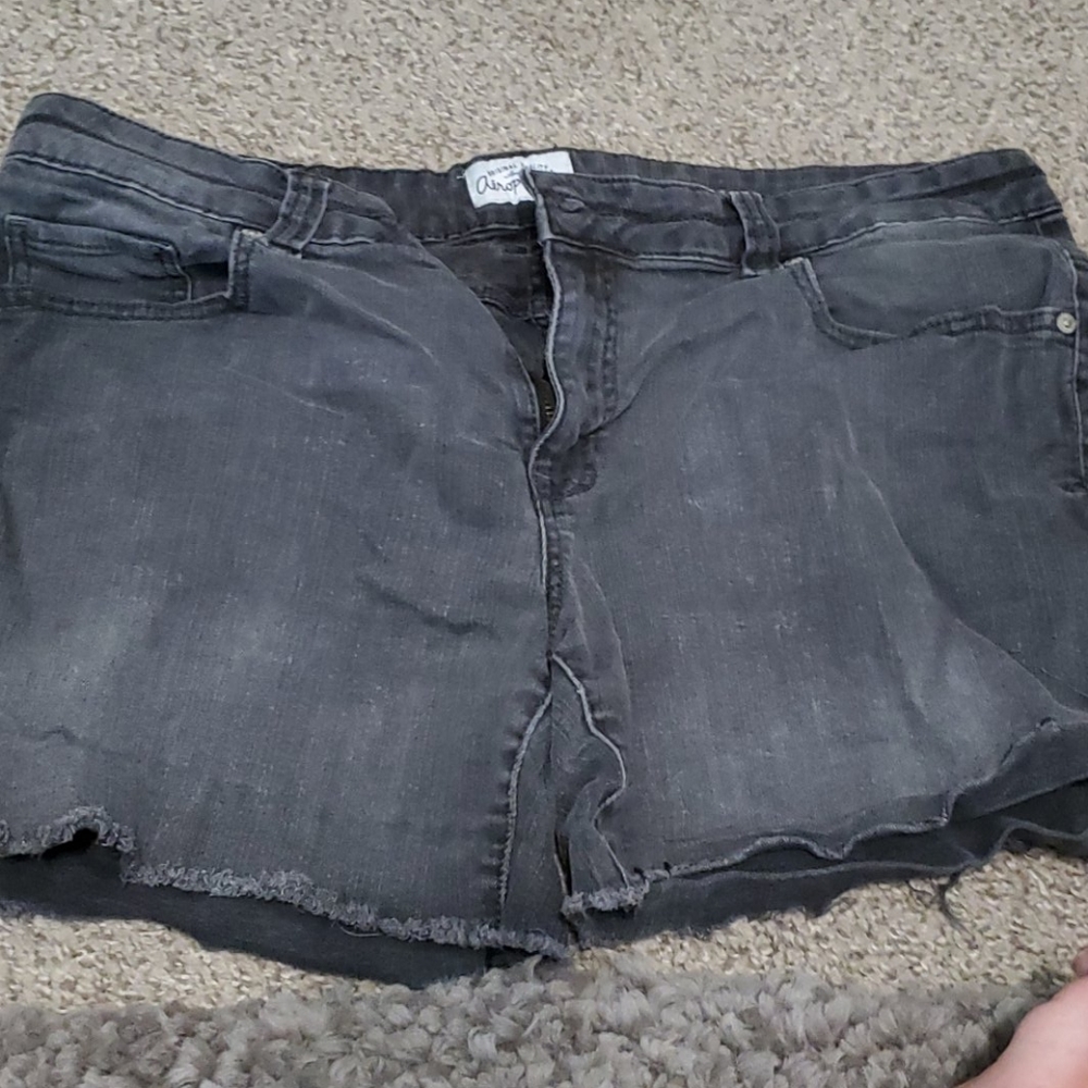 Dark Wash Jean Shorts